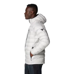 JAQUETA MASCULINA ARCTIC CREST TITANIUM DOWN COM CAPUZ CINZA CLARO WO8937-043 COLUMBIA - comprar online