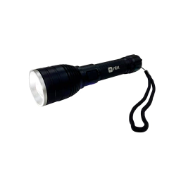 LANTERNA RECARREGAVEL USB 1000 LÚMENS KRIPTON PRETA NAUTIKA