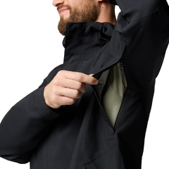 JAQUETA MASCULINA ANORAK EARTH EXPLORER II SHELL CORTA VENTO PRETO WM3171-010 COLUMBIA - Terratop Aventura