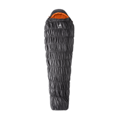 SACO DE DORMIR EXOSPHERE SL +5C-0C-15C NEW CINZA E LARANJA DEUTER
