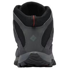 BOTA MASCULINA IMPERMEÁVEL WATERPROF CRESTWOOD MID PRETO BLACK CHARCOAL BM5371-014 COLUMBIA - loja online