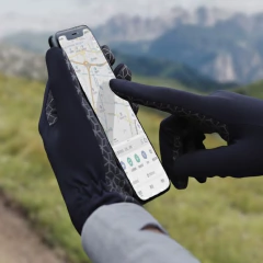 LUVA UNISSEX ESPORTIVA OUTDOOR TOUCH SCREEN AZUL ESCURO GL09 NATUREHIKE - comprar online