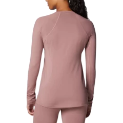 BLUSA FEMININA SEGUNDA PELE MIDWEIGHT STRETCH LONG SLEEVE TOP ROSA AL6763-609 COLUMBIA - comprar online