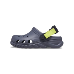 SANDÁLIA INFANTIL CLOG K STORM DUET MAX II CINZA E VERDE NEON 2087744EA CROCS na internet
