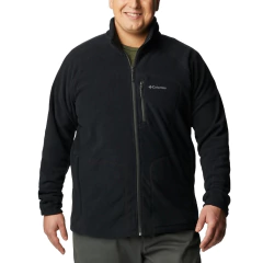 JAQUETA MASCULINA FLEECE PLUS SIZE FAST TREK II FULL ZIP PRETO AS3039-010 COLUMBIA