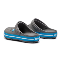 SANDÁLIA MASCULINA CROCBAND CINZA CHARCOAL/AZUL OCEAN X1101607W CROCS - comprar online