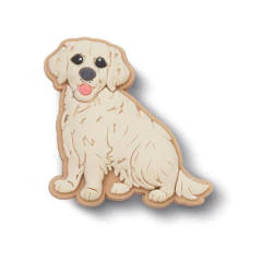 JIBBITZ GOLDEN RETRIEVER PUPPY CROCS