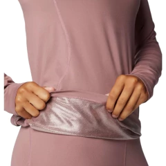 BLUSA FEMININA SEGUNDA PELE MIDWEIGHT STRETCH LONG SLEEVE TOP ROSA AL6763-609 COLUMBIA na internet