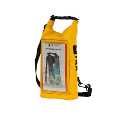 BOLSA ESTANQUE DUFFEL BAG 2L DAILY C/ VISOR AMARELO NAUTIKA