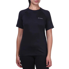 CAMISETA FEMININA MANGA CURTA DRY FPS 30 AURORA PRETO 320432010 COLUMBIA