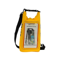 BOLSA ESTANQUE DUFFEL BAG 2L DAILY C/ VISOR AMARELO NAUTIKA na internet