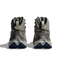 BOTA MASCULINA IMPERMEÁVEL GORETEX KAHA 2 GTX CINZA E AZUL MARINHO 1123155FADS HOKA - loja online