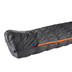 SACO DE DORMIR EXOSPHERE SL +5C-0C-15C NEW CINZA E LARANJA DEUTER - Terratop Aventura