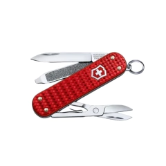 CANIVETE 5F CLASSIC SD ALOX PRECIOUS VERMELHO 0.6221.401G VICTORINOX