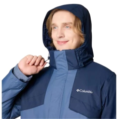 JAQUETA MASCULINA INTERCHANGE FLEECE BUGABOO III AZUL DARK MOUNTAIN WM8497-478 COLUMBIA - Terratop Aventura