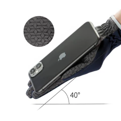 LUVA UNISSEX ESPORTIVA OUTDOOR TOUCH SCREEN AZUL ESCURO GL09 NATUREHIKE na internet