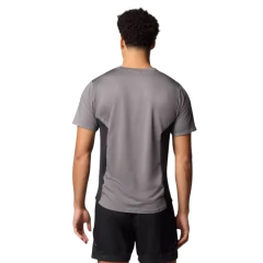 CAMISETA MASCULINA MANGA CURTA DRY THREE PITCH CREW CINZA ESCURO AO4954-023 COLUMBIA na internet