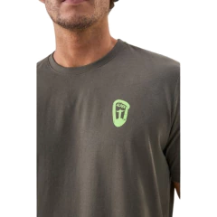 CAMISETA MASCULINA MANGA CURTA MALHA CHRISTS CARABINER CINZA CHUMBO 2075011201CZ01 ALPEN na internet