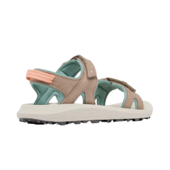 SANDÁLIA PAPETE FEMININA TRAILSTORM HIKER 2 STRAP BEGE E VERDE BL9262-258 COLUMBIA na internet