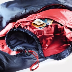 SACO DE DORMIR DREAM LITE REGULAR 16C+13C+3C NEW AZUL DEUTER na internet