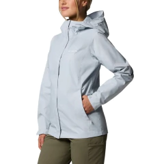 JAQUETA FEMININA IMPERMEÁVEL ARCADIA II CINZA CIRRUS GREY RL2436-031 COLUMBIA - comprar online