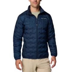 JAQUETA MASCULINA DELTA RIDGE II DOWN SEM CAPUZ AZUL COLLEGIATE NAVY WO8412-464 COLUMBIA