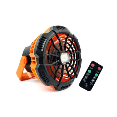 VENTILADOR MINI PORTÁTIL RECARREGÁVEL COM LED X10 MOVABLE FAN
