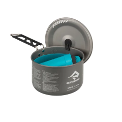 KIT DE PANELA DE ALUMÍNIO ALPHA POT COOKSET 1.1 AZUL E CINZA SEA TO SUMMIT na internet