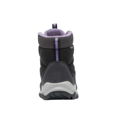 BOTA FEMININA TÉRMICA IMPERMEÁVEL WATERPROF FIRECAMP BOOT PRETO E ROXO BL5828-010 COLUMBIA - loja online