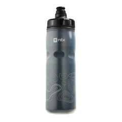 GARRAFA SQUEEZE 600ML ISOBIKE PRETO NAUTIKA