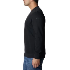 BLUSÃO MASCULINO MOLETOM S/ CAPUZ LOGO CREW PRETO AM0358-017 COLUMBIA na internet