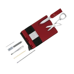 SMART CARD WALLET 10F SECRID C/ PROTEÇÃO RFI VERMELHO E PRETO 0.7250.13 VICTORINOX