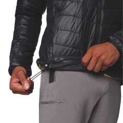 JAQUETA MASCULINA PLATINUM PEAK II TITANIUM COM CAPUZ PRETO WO9771-010 COLUMBIA - Terratop Aventura