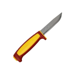 FACA BASIC 511 V23 COM BAINHA RÍGIDA AMARELO MORAKNIV