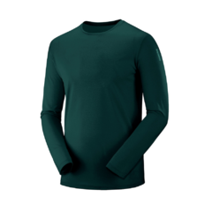 CAMISETA MASCULINA MANGA LONGA DRY FPU 50+ XA SONIC VERDE ESCURO S66828 SALOMON