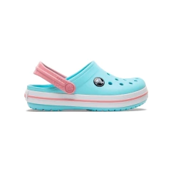 SANDÁLIA INFANTIL CLOG T AZUL ICE BLUE E ROSA X2070054S3 CROCS na internet