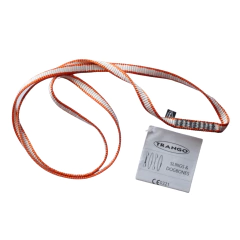 FITA ANEL DYNEEMA 11MM X 60CM 22KN LARANJA TRANGO