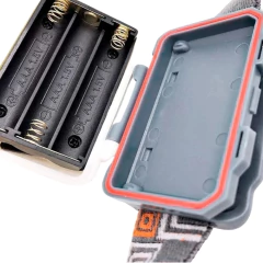 LANTERNA DE CABEÇA A PILHA 140 LÚMENS KASHINA PRETA AZTEQ - comprar online