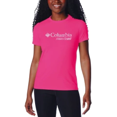 Imagem do CAMISETA FEMININA MANGA CURTA DRY FPS 50 NEBLINA MONTRAIL ROSA 320452581 COLUMBIA