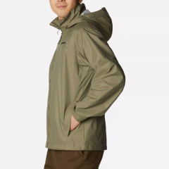 JAQUETA MASCULINA GLENNAKER LAKE RAIN CORTA VENTO VERDE STONE GREEN RM2015-399 COLUMBIA - comprar online