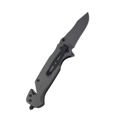 CANIVETE SEMI AUTOMÁTICO C/ CLIP PRATA BENCHMADE GG - comprar online