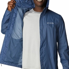 JAQUETA MASCULINA WATERTIGHT II CORTA VENTO AZUL MARINHO RM2433-478 COLUMBIA - comprar online