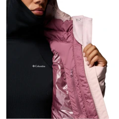 JAQUETA FEMININA INTERCHANGE WHIRLIBIRD V ROSA CLARO WK7396-618 COLUMBIA - loja online