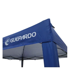 GAZEBO SANFONADO ALUMINIZADO PRATIKO 3X3M AZUL GUEPARDO na internet