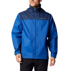 JAQUETA MASCULINA GLENNAKER LAKE II RAIN CORTA VENTO AZUL NAVY WM7675-433 COLUMBIA