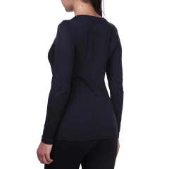 CAMISETA FEMININA MANGA LONGA DRY FPS 50 NEBLINA PRETO 320425010 COLUMBIA - comprar online