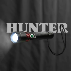 LANTERNA RECARREGÁVEL 350 LÚMENS HUNTER NAUTIKA