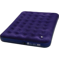 COLCHÃO INFLÁVEL COM INFLADOR MULTIUSO KING SIZE AZUL MOR