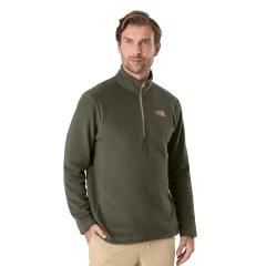 BLUSÃO MASCULINO FLEECE 1/4 ZIP PULOVER GLACIER VERDE A018N21L THE NORTH FACE