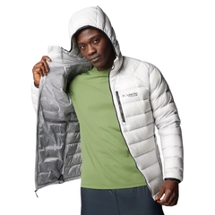 JAQUETA MASCULINA ARCTIC CREST TITANIUM DOWN COM CAPUZ CINZA CLARO WO8937-043 COLUMBIA na internet